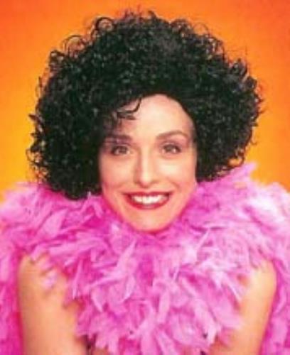 Glamour Shot Girl Harlow 1930's Curly Brown Wig