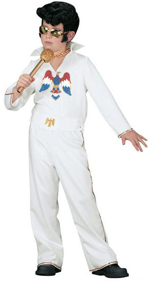 Officially Licensed Elvis Child Costume Jumpsuit Size Small 4-6