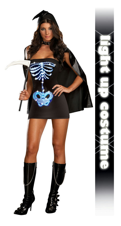 Maya Remains Sexy Skeleton Adult Costume Large