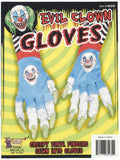 Evil Killer Clown Creepy Gloves Scary Long Finger Nails