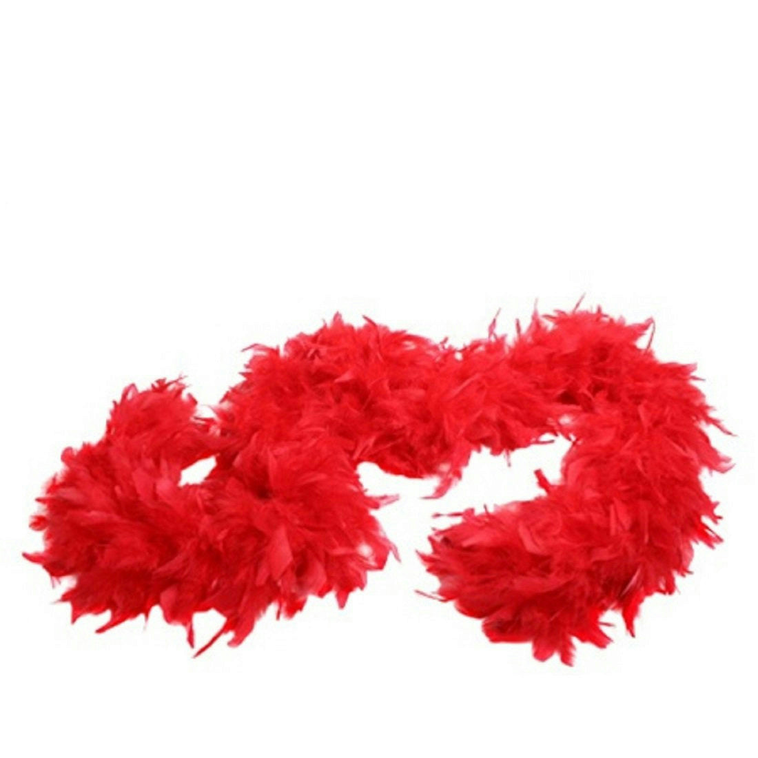 72" Red Feather Boa Great Flapper Costume Accessory