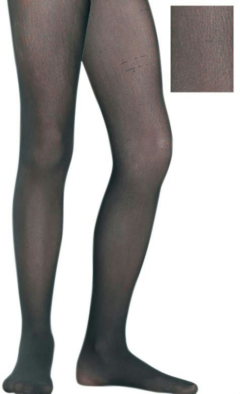 Black Child Seamless Tights Pantyhose Accessory Size 3-6 Small