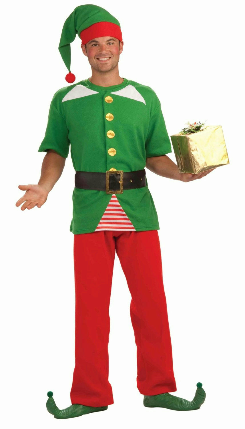 Jolly Elf Unisex Adult Christmas Costume