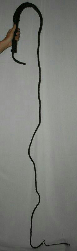 8' Bull Whip Real Leather Accessory Prop Dominatrix Deluxe