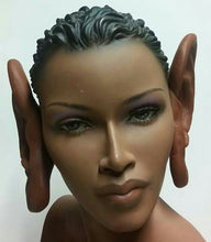 Load image into Gallery viewer, 8&quot; Super Jumbo Really Big African Brown Black Soft Vinyl Ears Costume Accessory
