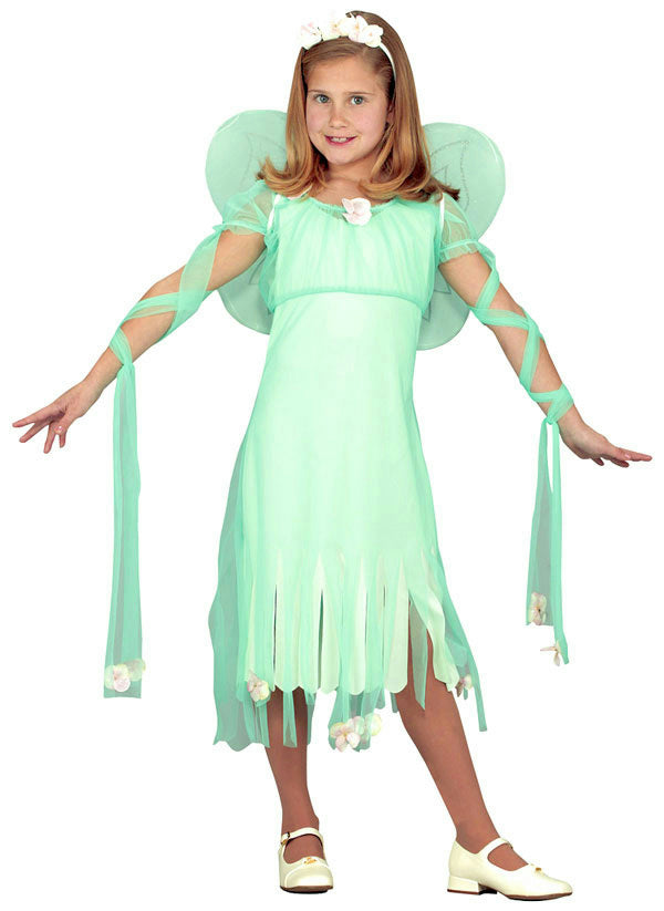 Pony Express Child's Green Blossom Fairy Girl's Costume Size Large 12-14