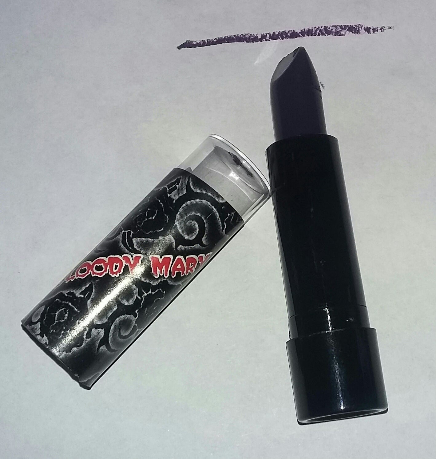 Bloody Mary's Blood Berry Dark Purple Lipstick