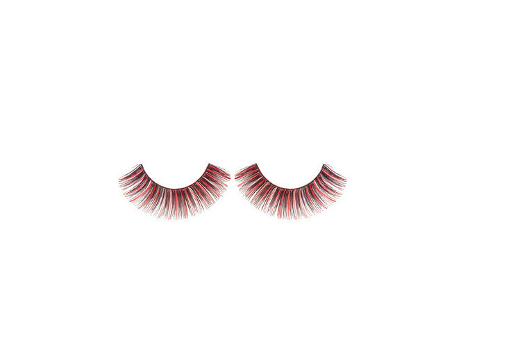 Black and Red False Fake Eyelashes