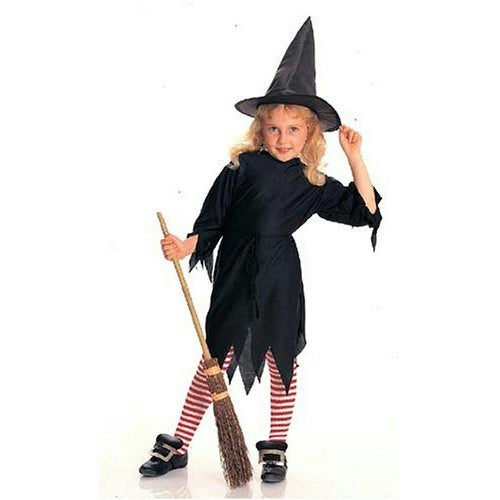 Rubie's Classic Witch Child Costume and Hat Size Small 4-6