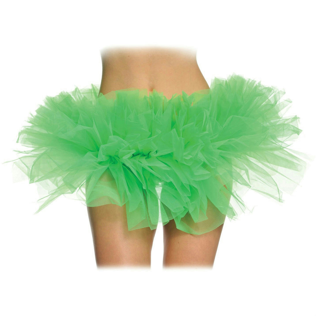 Short Green Tulle Tutu for Women