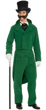 Load image into Gallery viewer, Caroling Gentleman Adult Christmas Caroler Green Suit Costume

