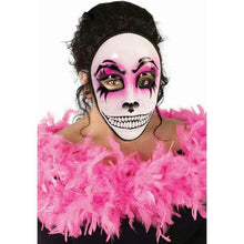 Load image into Gallery viewer, Women&#39;s Day of the Dead Pink Masquerade Venetian Skull Face Mask
