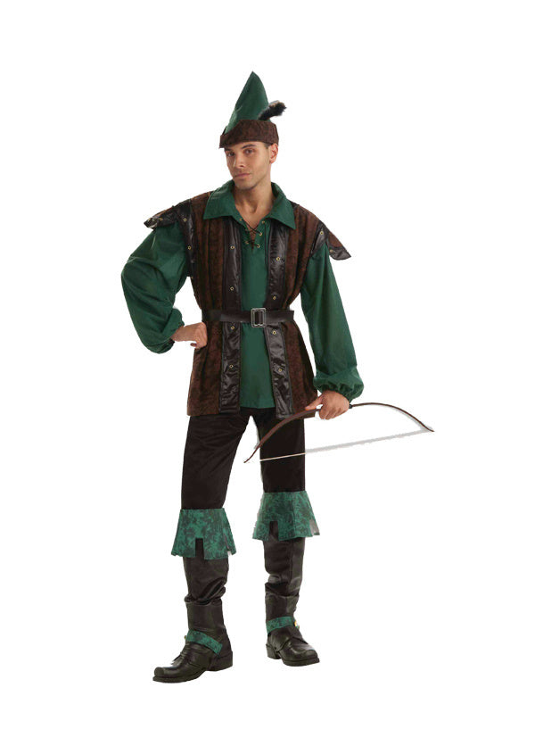 Robin Hood Hunter Adult Costume Size XL