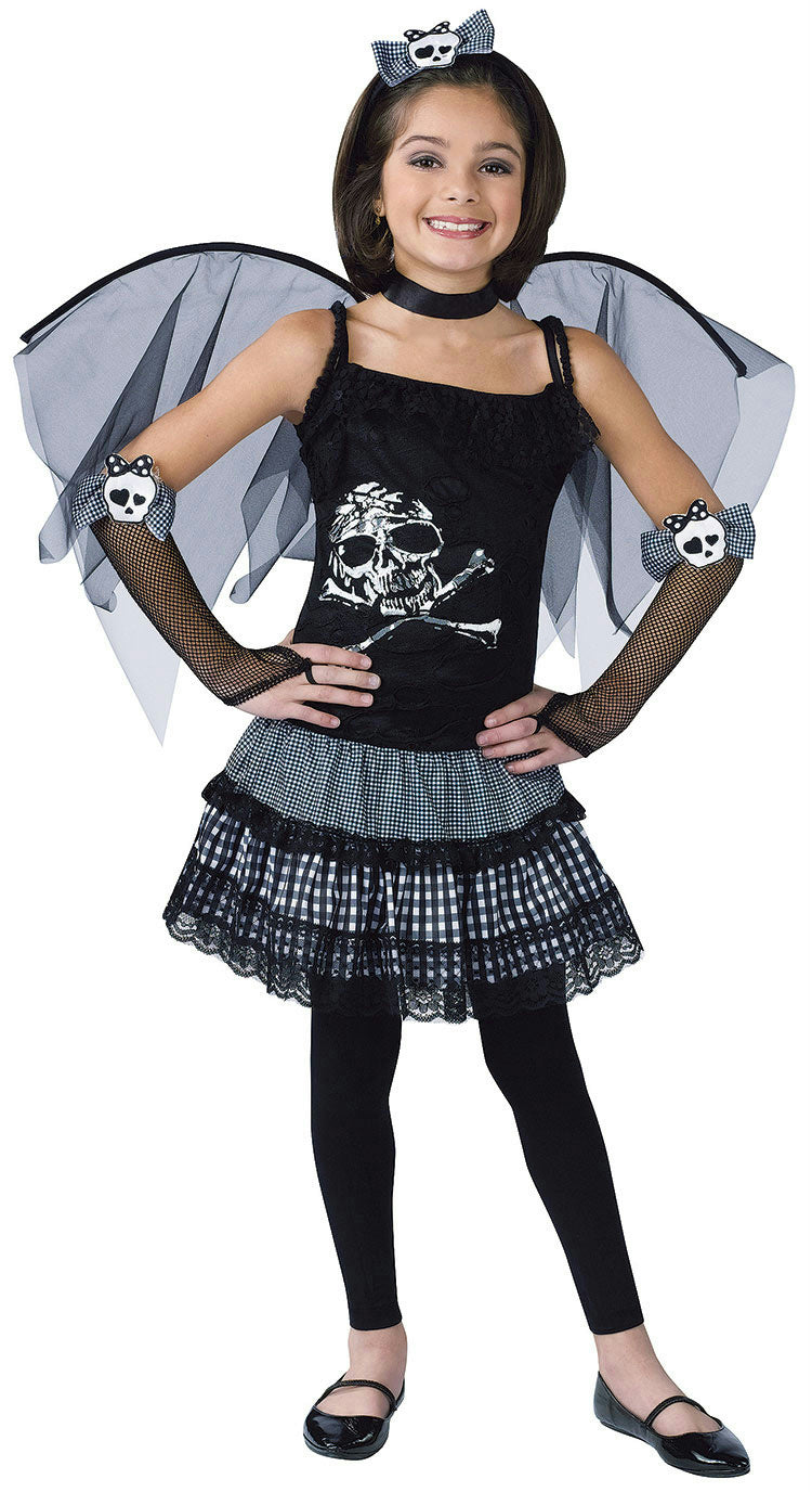 Funky Punk Fairy Child Costume Size Medium 8-10