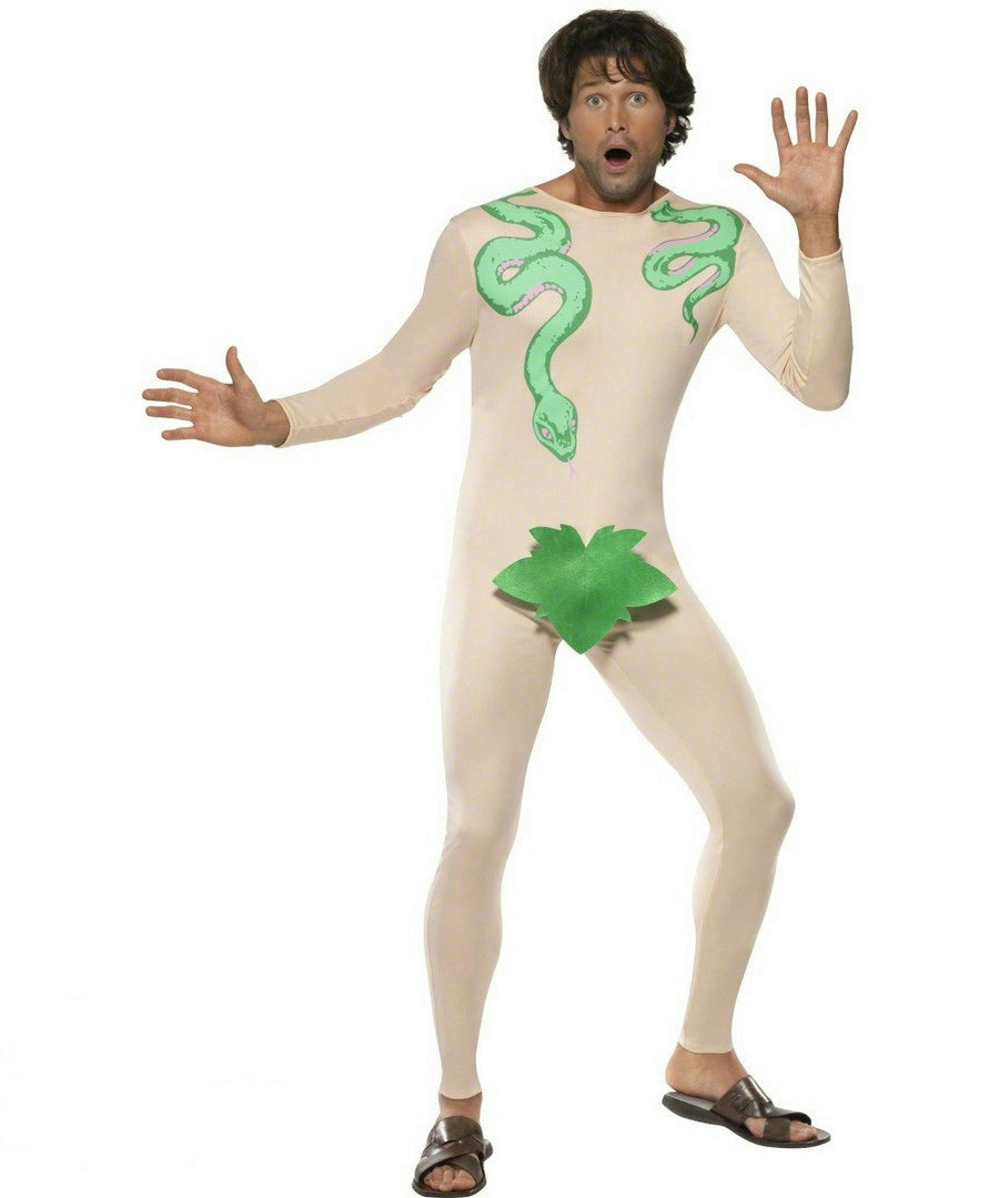 Adam Naked Man Adult Skin Suit Humorous Costume
