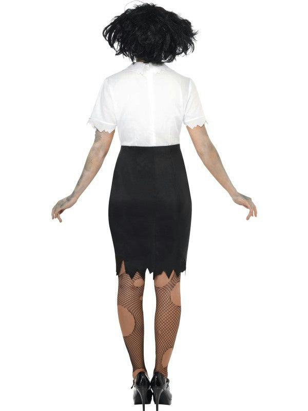 Smiffys Women's Zombie Secretary Worked To Death Costume Size XS 2-4