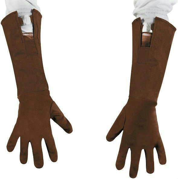 The First Avenger Captain America Movie Brown Child Gloves 28669