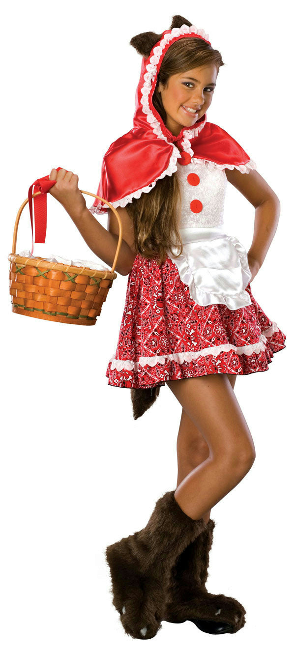 Rubies Drama Queens Little Red Riding Hood Girl Costume Size Teen Small 0-2