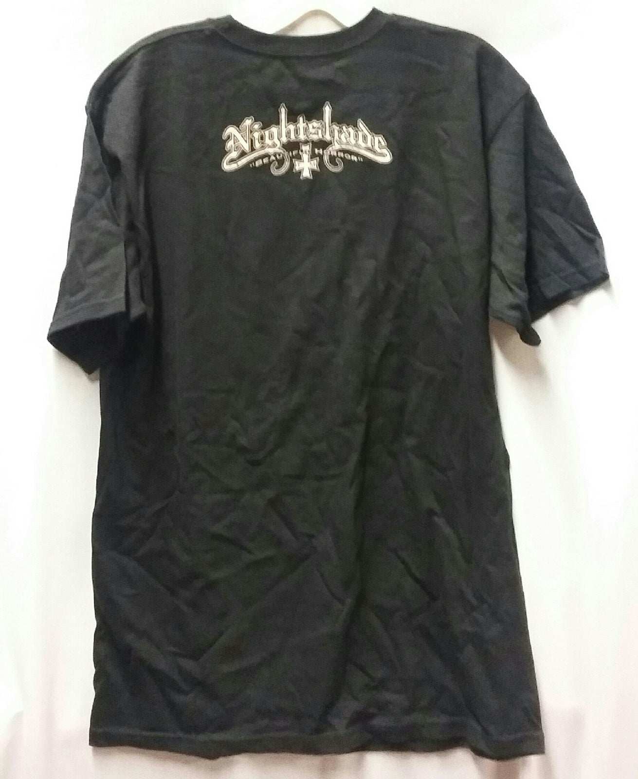 Nightshade Black Series Beautiful Horror Watching, Waiting T-Shirt Sz Large