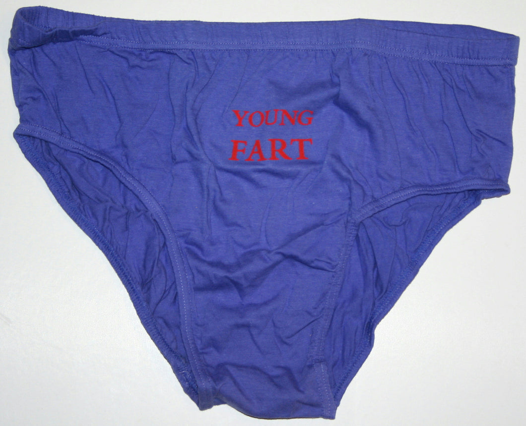 Young Fart Briefs Undies Novelty Underwear Drawers Size X-Large