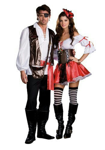 Dreamgirl Captain One-Eyed Willy Pirate Adult Mens Costume Size Medium