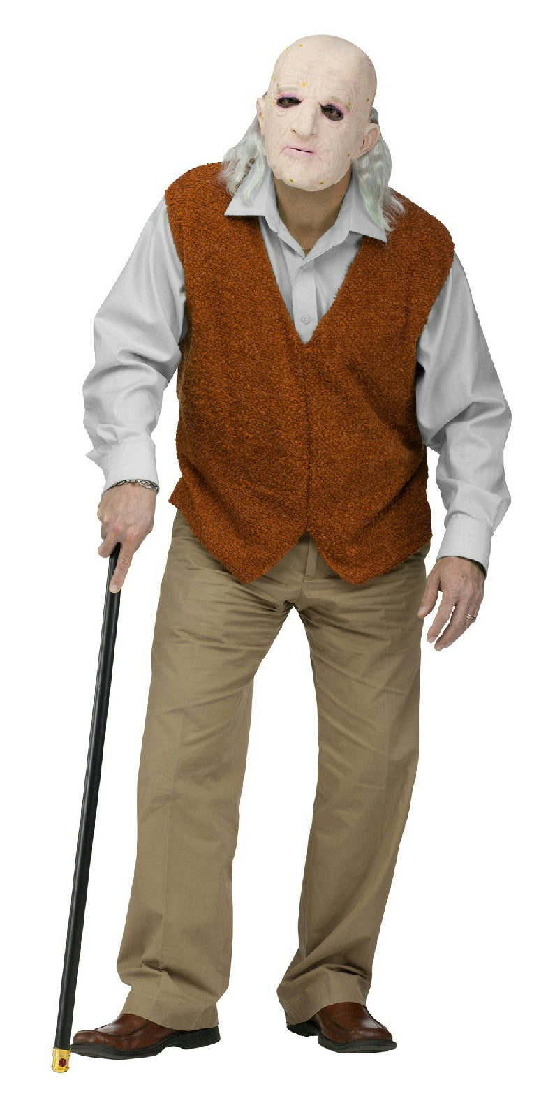 Fun World Men's Bad Grandpa Old Man Geezer Adult Costume
