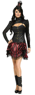Fun World Women's Gothic Steampunk Sally Victorian Adult Costume Size M/L 10-14