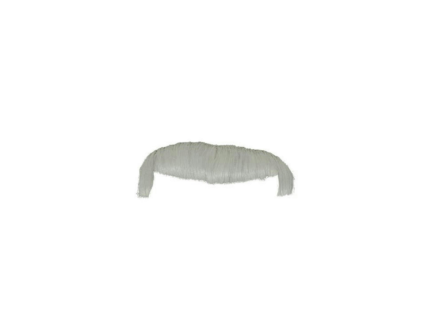 Peter Alan Self Adhesive White Human Hair Moustache Costume Accessory