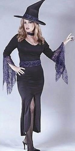 Fun World Women's Witches Brew Adult 4 Piece Witch Costume Size M/L 10-14