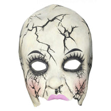 Load image into Gallery viewer, Smiffy&#39;s Damaged Broken Doll Adult Chinless Costume Mask
