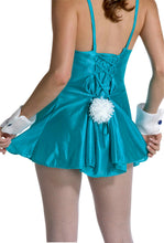 Load image into Gallery viewer, Women&#39;s Sexy Turquoise Blue Cocktail Hunny Bunny Adult Costume Fits Sizes 6-12
