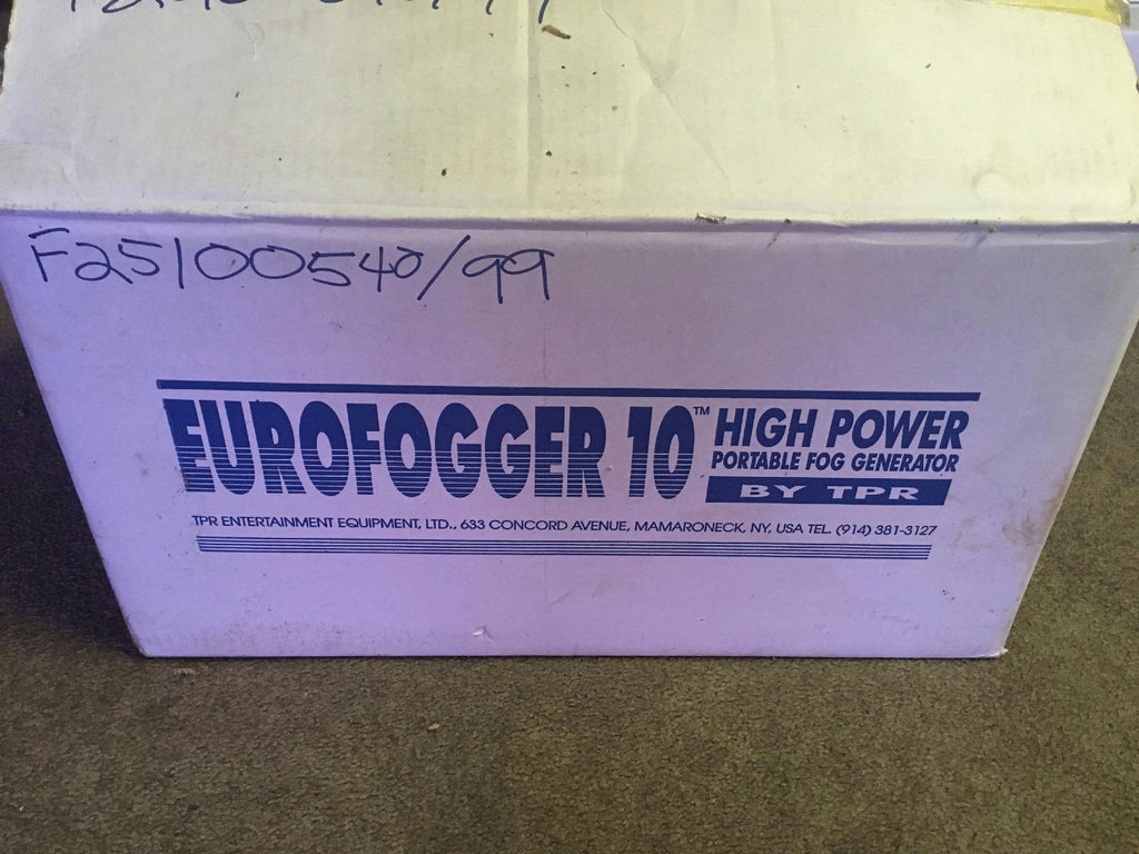 Eurofogger 10 High Power Portable Fog Generator Machine by TPR 110V