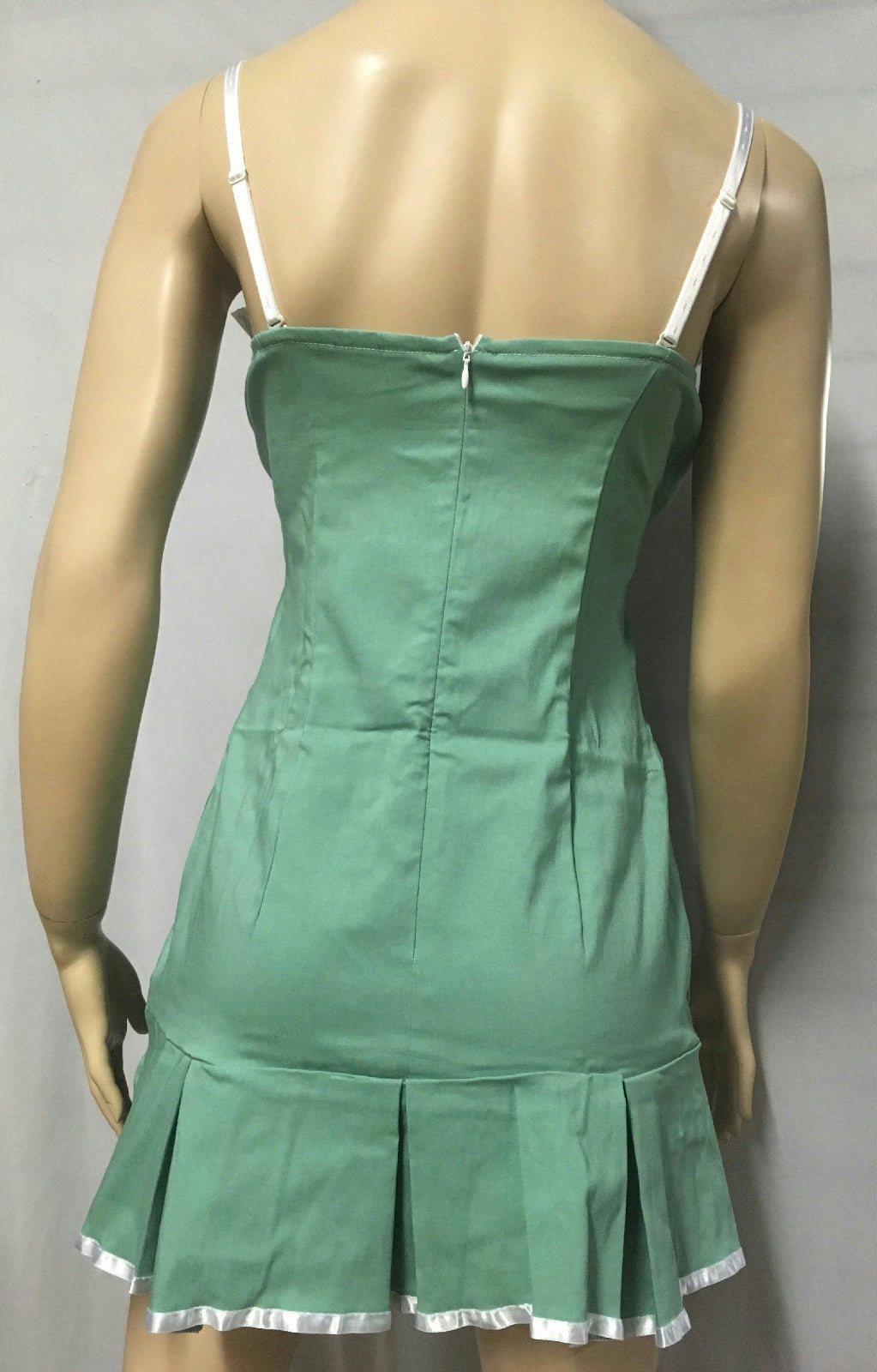 Seafoam Green 4Pc Hospital Scrubs Nurse Sexy Women's Adult Costume Size Large