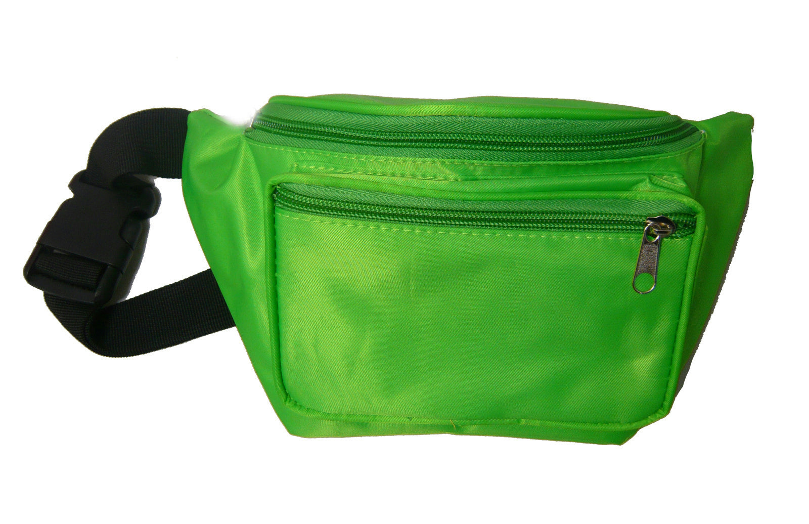 Neon Green 80's Fanny Pack Waist Carrier Costume Accessory