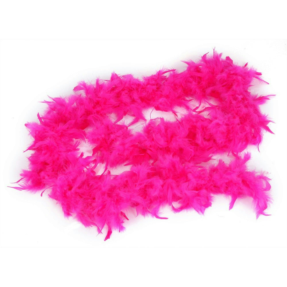 72" Hot Pink Feather Boa Great Flapper Costume Accessory Bachelorette Party