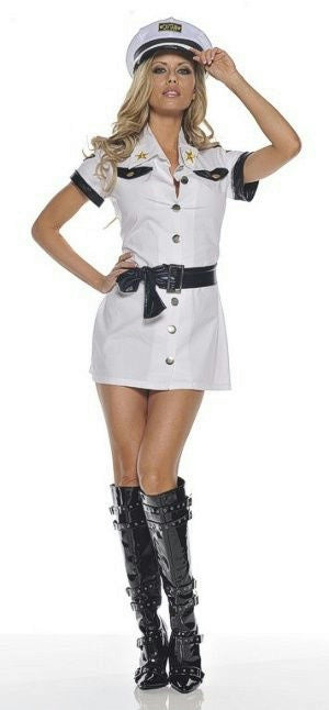 Be Wicked All Aboard Pilot Captain Plus Size Adult Costume Dress Hat XXL