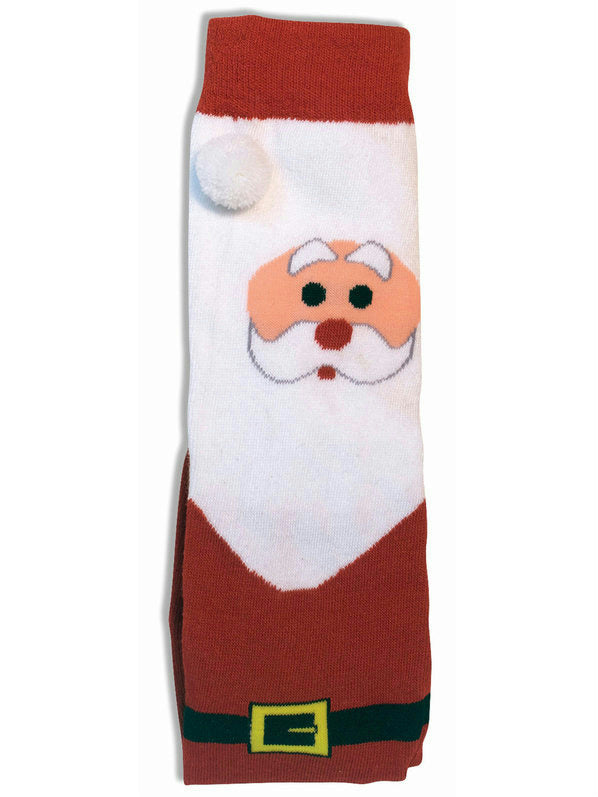 Forum Novelties Adult Santa Claus Christmas Fun Holiday Socks