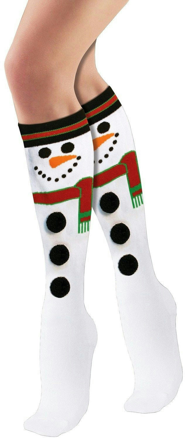 Forum Novelties Adult Snowman Christmas Fun Holiday Socks