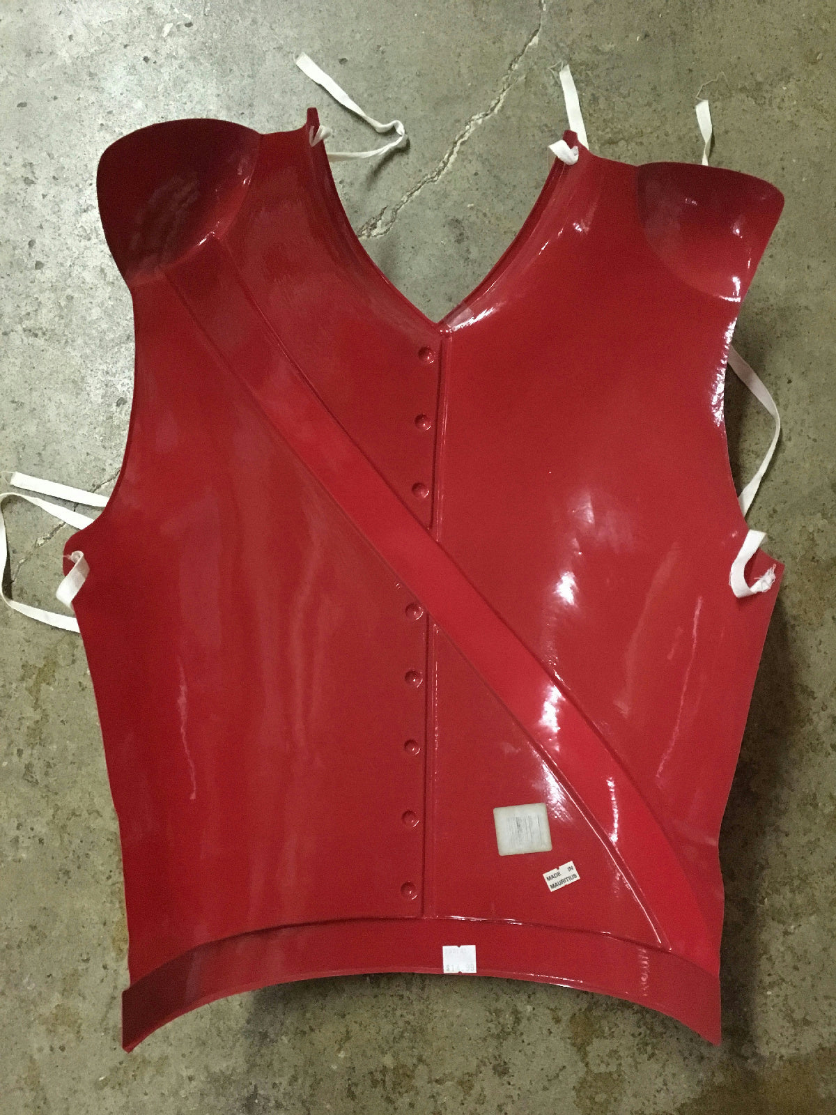 Cesar Plastic Toy Soldier Chest Piece Christmas Costume Accessory