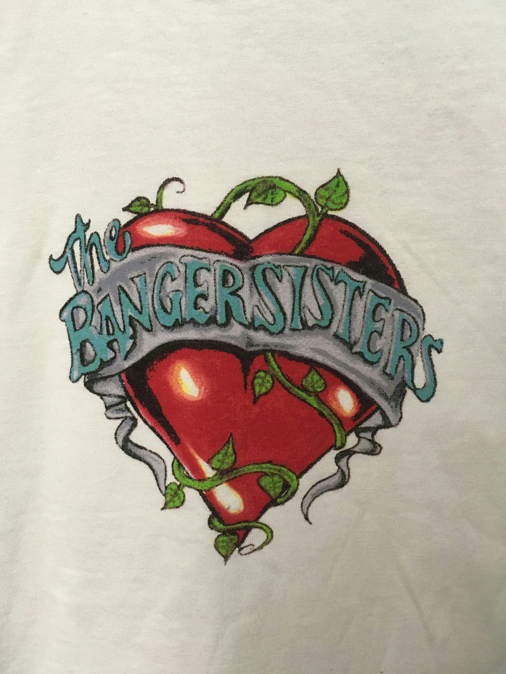 The Bangersisters 2002 Comedy Drama Movie Memorabilia White Adult T-Shirt XL
