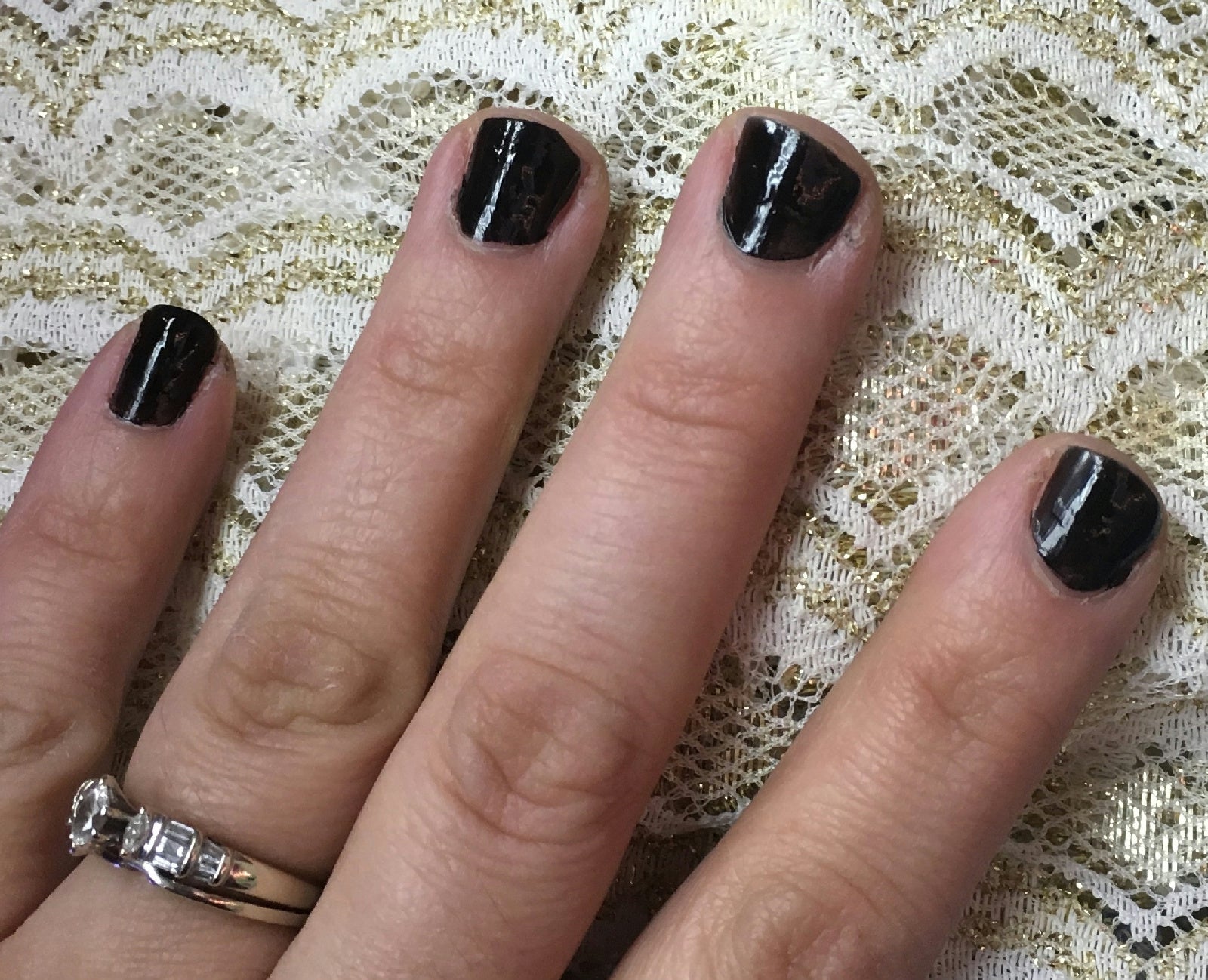 Bloody Mary's Nocturnal Desire Black Goth Professional Hollywood Nail Polish