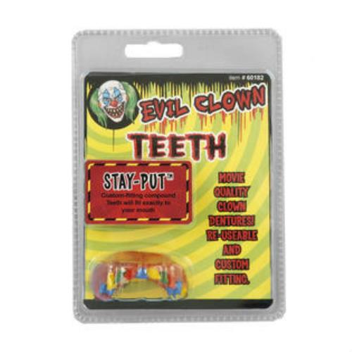Forum Novelties 60182 Evil Clown Teeth