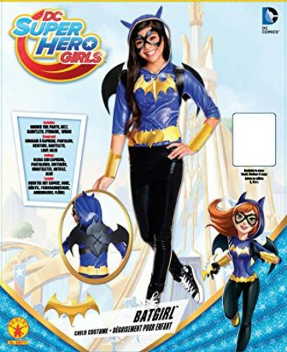 Rubies Costume Kids DC Superhero Girls Deluxe Batgirl Costume Medium 8-10