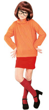 Load image into Gallery viewer, Velma From Scooby Doo Kids Child Costume Small 4-6
