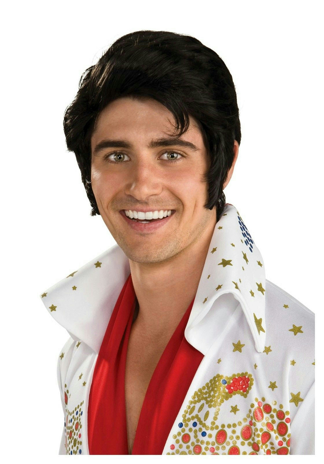 Signature Elvis Now Costume Wig with Sideburns 51789