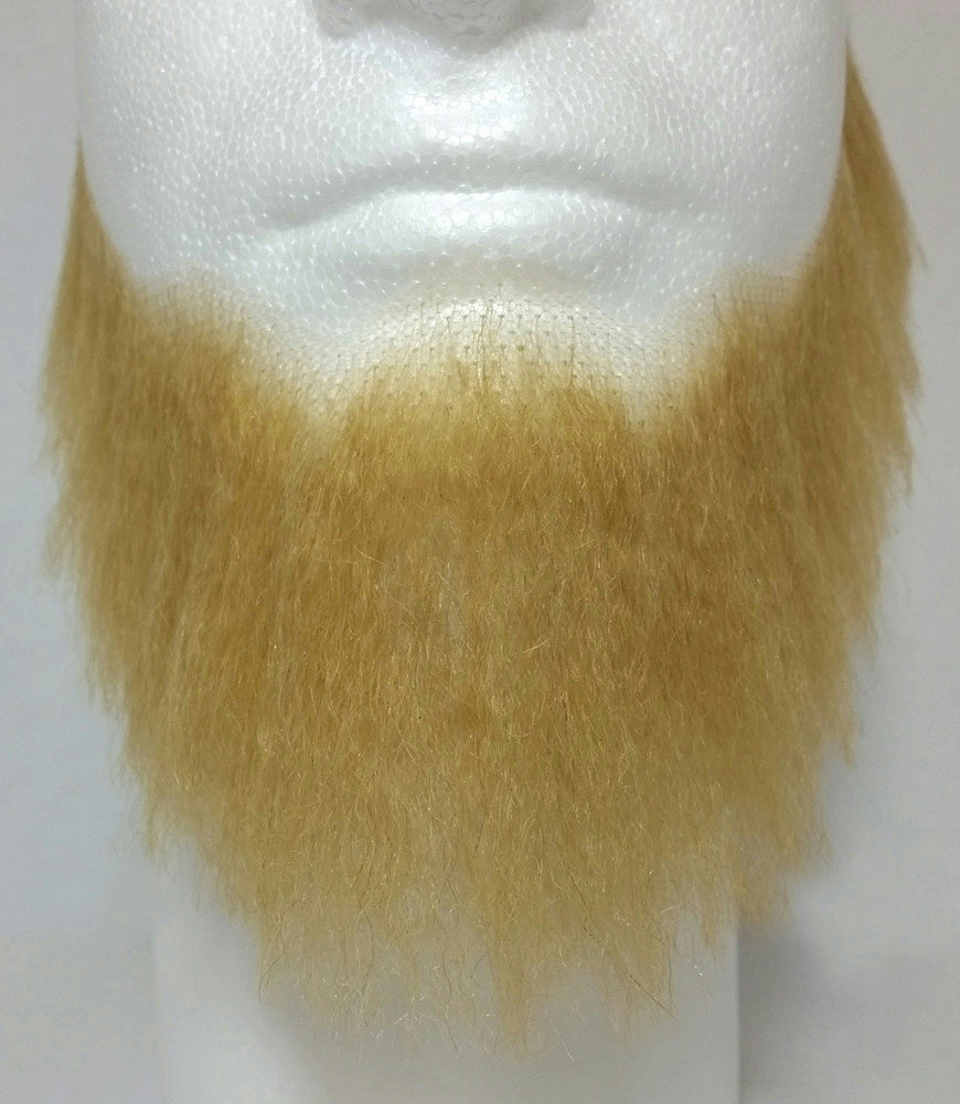 Blonde Human Hair Full Character Professional Costume Beard 2024