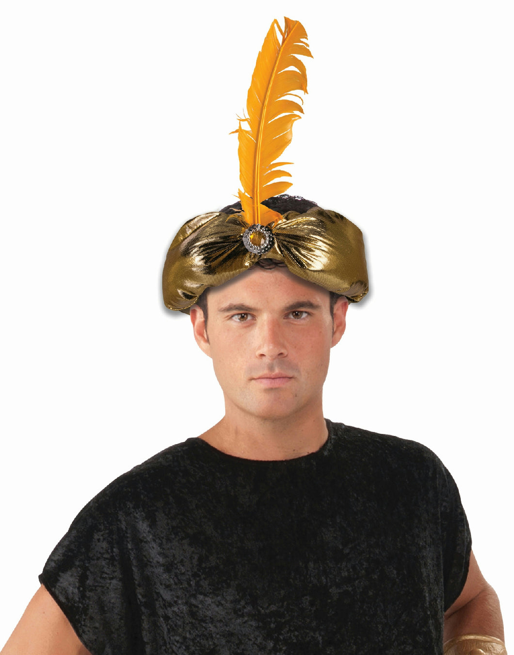 Gold Desert Prince Royal Crown Headpiece Costume Accessory