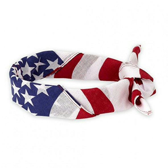 American Flag Do Rag Bandana July 4th Independance Day Patriotic 3-Pack