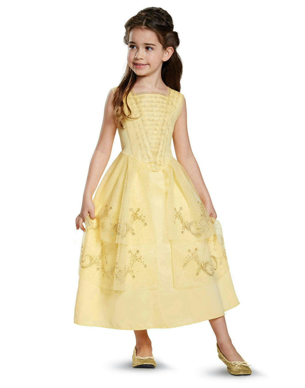 Disney Beauty and the Beast Belle Ball Gown Classic Child Costume Medium 7-8