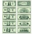 Casino Play Money 20 of each $1 $5 $10 $20 $100 Vegas Gambling Party Decoration